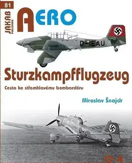 Armáda, zbrane a vojenská technika Sturzkampfflugzeug - Cesta ke střemhlavému bombardéru - Miroslav Šnajdr