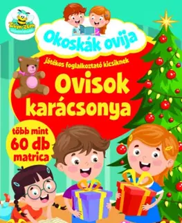 Nalepovačky, vystrihovačky, skladačky Okoskák Ovija - Ovisok Karácsony