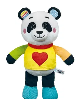 Plyšové hračky CLEMENTONI - Maznacia plyšová Panda so zvukmi