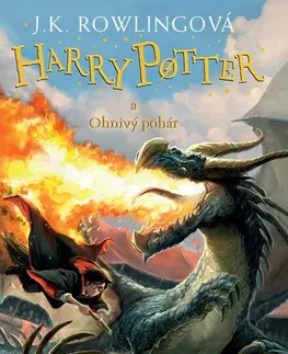 Fantasy, upíri Harry Potter a Ohnivý pohár - Joanne K. Rowling,Vladimír Medek