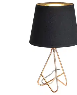 Lampy Rabalux Rabalux - Stolná lampa 1xE14/40W/230V čierna 