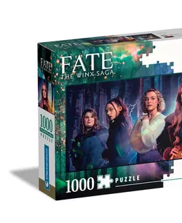 Hračky puzzle CLEMENTONI - Puzzle 1000 dielikov panorama - Fate