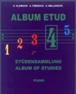 Hudba - noty, spevníky, príručky Album etud 4 - Kolektív autorov