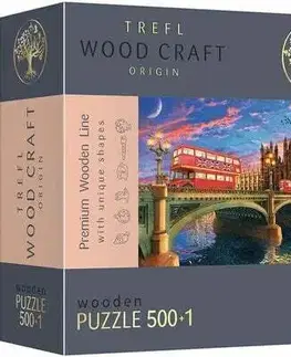 500 dielikov Trefl Drevené puzzle Westminsterský palác, Big Ben, Londýn 501 Trefl