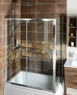 Sprchovacie kúty POLYSAN - DEEP sprchové dvere 1300x1650, číre sklo MD1316