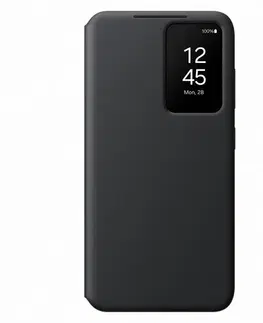 Puzdrá na mobilné telefóny Puzdro Smart View Wallet pre Samsung Galaxy S24, black EF-ZS921CBEGWW