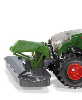 Hračky - dopravné stroje a traktory SIKU - Farmer - traktor Fendt 942 Vario s predným sekacím nástavcom 1:50