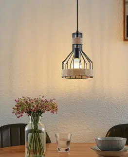 Závesné svietidlá Lindby Lindby Ivaneska závesná lampa, 1-plameňová