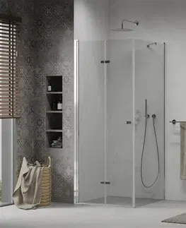 Sprchovacie kúty MEXEN/S - LIMA sprchovací kút 80x80, transparent, chróm 856-080-080-01-00