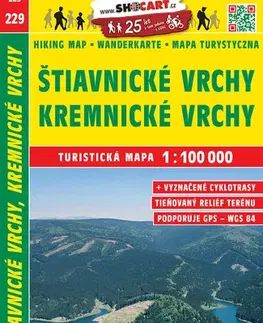 Turistika, skaly Štiavnické vrchy, Kremnické vrchy TM 229
