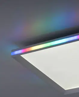 Stropné svietidlá JUST LIGHT. Stropné LED svetlo Galactica, CCT, RGB 45 x 45 cm
