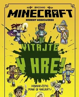 Dobrodružstvo, napätie, western Minecraft: Kroniky Woodswordu - Vitajte v hre! - Nick Eliopulos