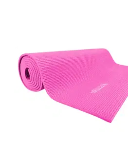 Podložky na cvičenie Karimatka inSPORTline Yoga 173x60x0,5 cm ružová