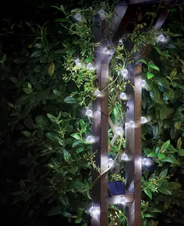 Solárne dekoračné osvetlenie SMART GARDEN Solárna svetelná reťaz LED Super Bright, dĺžka 6,80 m