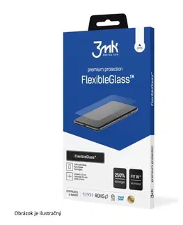 Ochranné fólie pre mobilné telefóny Ochranné hybridné sklo 3mk FlexibleGlass pre Apple iPhone 1414 Pro 3MK486217