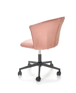 Kancelárske stoličky HALMAR Pasco kancelárska stolička ružová