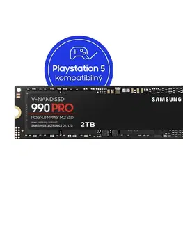 Pevné disky interné Samsung SSD disk 990 PRO, 2 TB, NVMe M.2 MZ-V9P2T0BW