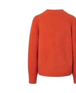 Shirts & Tops Pletený pulóver, oranžový
