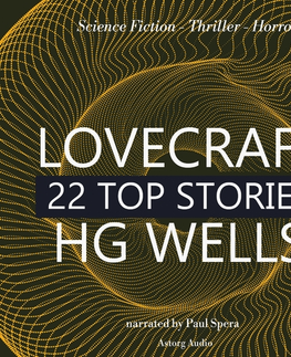 Novely, poviedky, antológie Saga Egmont 22 Top Stories of H. P. Lovecraft & H. G. Wells (EN)