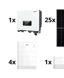Záhradné lampy SOFAR SOLAR Solárna zostava SOFAR Solar -10kWp RISEN + hybridný menič 3f + 10,24 kWh batérie 