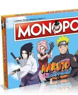 Rodinné hry Winning Moves Hra Monopoly Naruto CZ/SK
