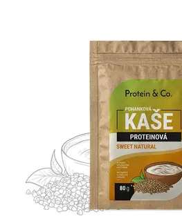 Zdravé potraviny Protein & Co. Proteínové pohánkové kaše 80 g – 4 příchutě PRÍCHUŤ: Kokos