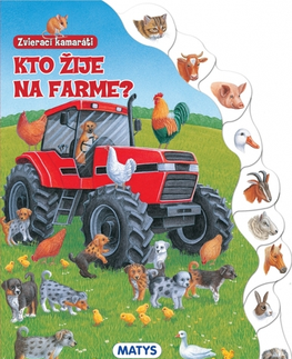 Básničky a hádanky pre deti Zvierací kamaráti - Kto žije na farme?