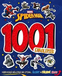 Nalepovačky, vystrihovačky, skladačky Marvel: Spider-Man - 1001 samolepiek - Kolektív autorov,Mária Koscelníková