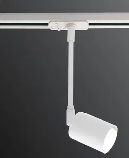 Svietidlá pre 1fázové koľajnicové svetelné systémy Nordlux Svetlo Explore pre Link koľajnicový systém, biele