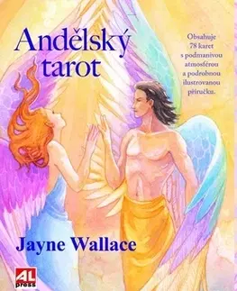 Veštenie, tarot, vykladacie karty Andělský tarot - kniha + 78 karet - Jayne Wallace