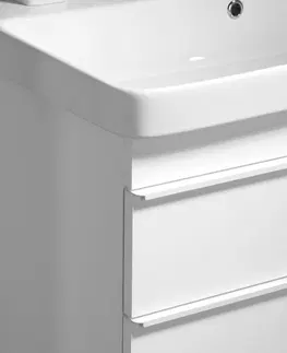 Kúpeľňa SAPHO - SITIA umývadlová skrinka 101,4x50x44,2cm, 2x zásuvka, biela matná SI105-3131