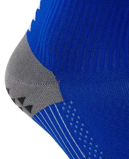 ponožky Krátke protišmykové futbalové ponožky VIRALTO II MiD modré