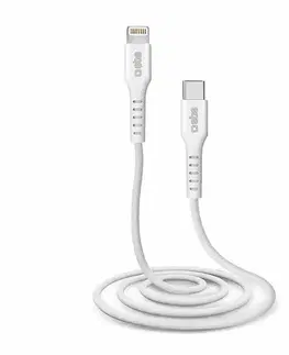 Dáta príslušenstvo SBS dátový kábel USB-C/MFI Lightning, 1 m, biela TECABLELIGTC1W