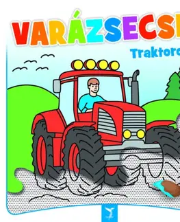 Pre deti a mládež - ostatné Varázsecset - Traktorok