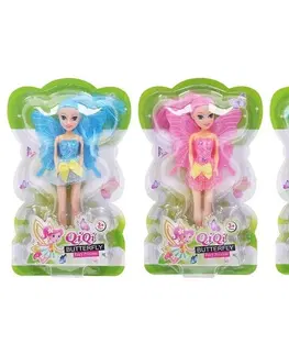 Hračky bábiky WIKY - Bábika víla 19 cm, Mix Produktov