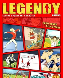 Komiksy Legendy: slavné sportovní okamžiky - Pavel Kovář