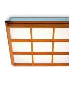Stropné svietidlá Domus Bukové stropné svietidlo Kioto 9 s LED