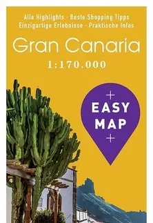 Európa Gran Canaria - Easy map 1:170 000