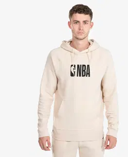 dresy Mikina s kapucňou 900 NBA unisex béžová