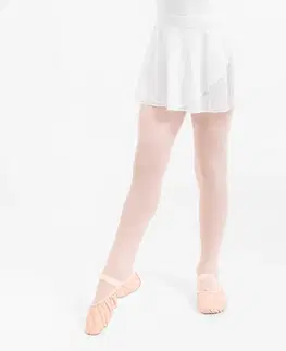 balet Dievčenská baletná zavinovacia suknička biela