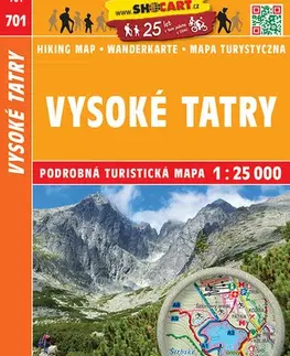 Slovensko a Česká republika Vysoké Tatry TMč. 701 1:25T SC