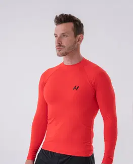 Pánske tričká Pánské funkčné tričko Nebbia 328 Red - XXL