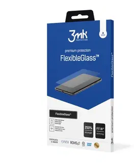 Tvrdené sklá pre mobilné telefóny Ochranné temperované sklo 3mk FlexibleGlass pre Apple iPhone Xs 3MK037396 