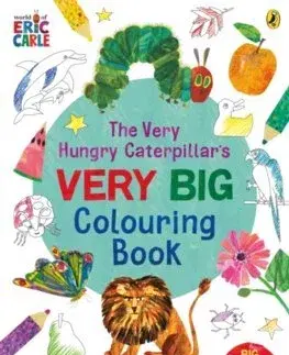 Nalepovačky, vystrihovačky, skladačky The Very Hungry Caterpillar's Very Big Colouring Book - Eric Carle