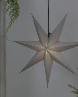 Vianočné svetelné hviezdy STAR TRADING Papierová hviezda Ozen sedemcípa Ø 70 cm