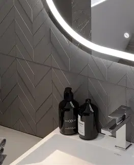 Kúpeľňa MEXEN - Umba zrkadlo s osvetlením s kozmetickým zrkadlom 80 x 60 cm, LED 600 9822-080-060-611-00