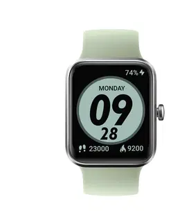 hodinky a športtestery Inteligentné športové hodinky s kardio meraním CW500 S zelené