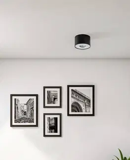 Bodové svetlá Euluna Downlight Point S, čierna/biela/čierna