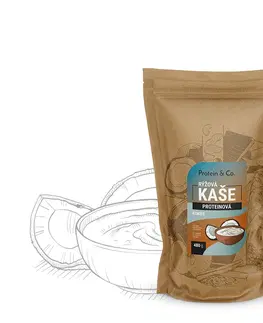Kaše, müsli a cereálie Protein & Co. Proteínová ryžová kaša 480 g PRÍCHUŤ: Čokoláda
