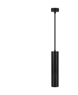 Svietidlá  Luster na lanku 1xGU10/35W/230V 30 cm čierna 